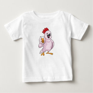 Parrot with Juice Baby T-Shirt