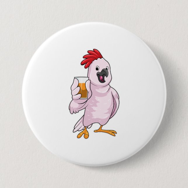 Parrot with Juice Button (Front)