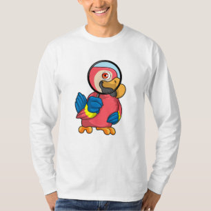 Parrot with Magnifying glass T-Shirt