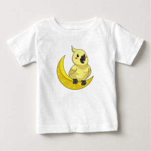 Parrot with Moon Baby T-Shirt