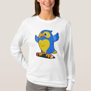 Parrot with Pencil T-Shirt