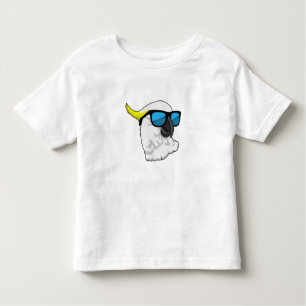 Parrot with Sunglasses Toddler T-shirt