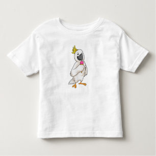 Parrot with Waffle ice cream Toddler T-shirt