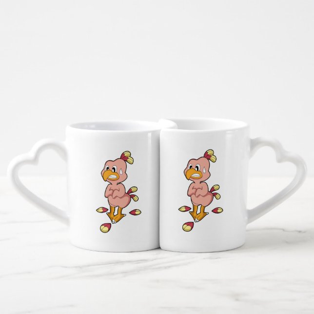 Parrot without Feathers.PNG Coffee Mug Set (Front Nesting)