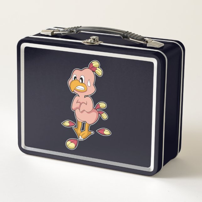 Parrot without Feathers.PNG Metal Lunch Box (Front)