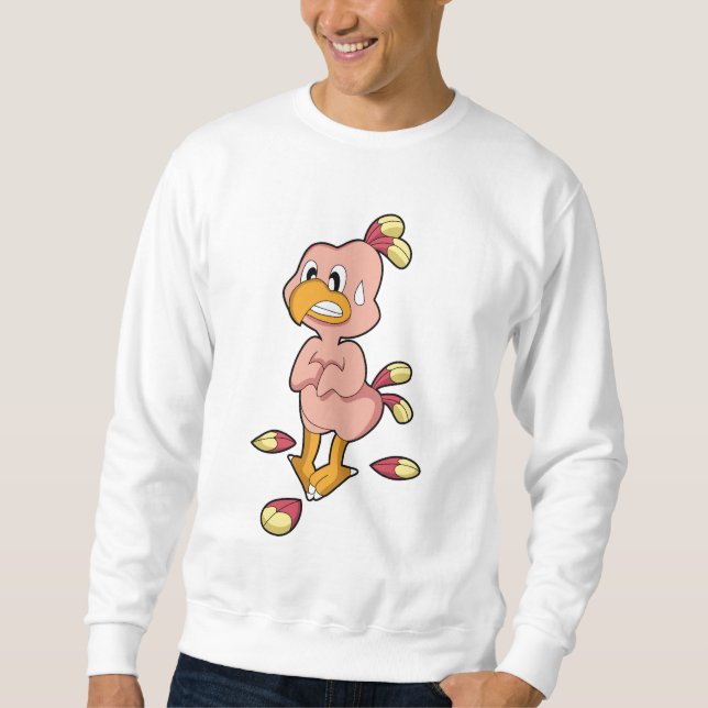 Parrot without Feathers.PNG Sweatshirt (Front)