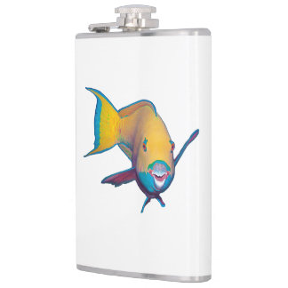 Parrotfish - Abstract Design - Cut out of photo | Flask