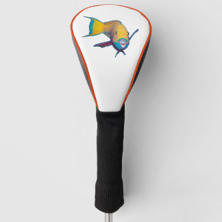 Parrotfish - Abstract Design - Cut out of photo | Golf Head Cover