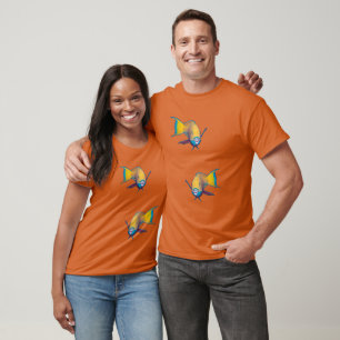 Parrotfish - Abstract Design - Cut out of photo T-Shirt