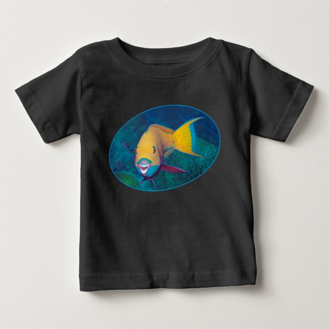 Parrotfish Underwaterphoto - Photographic design | Baby T-Shirt (Front)