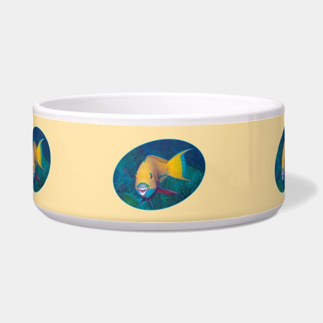 Parrotfish Underwaterphoto - Photographic design | Bowl (Front)