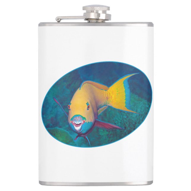 Parrotfish Underwaterphoto - Photographic design | Flask (Front)
