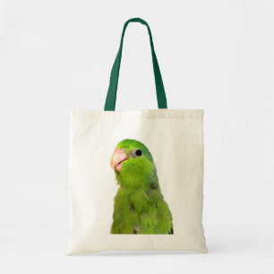 Parrotlet Bird Green Parrotlet Tote Hand Bag Art