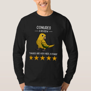 Parrots  A Review Golden Conure T-Shirt