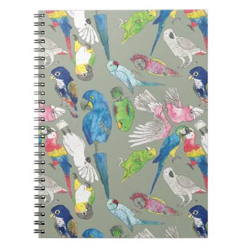 Parrots and Toos Notebook