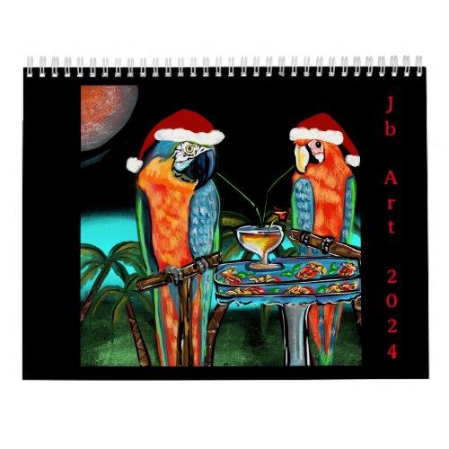 Parrots     calendar