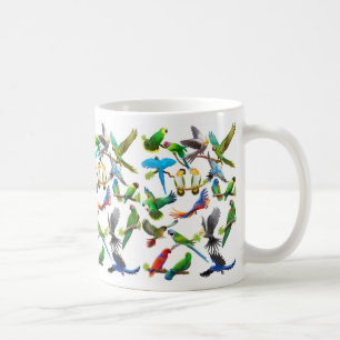 Parrots Galore Mug