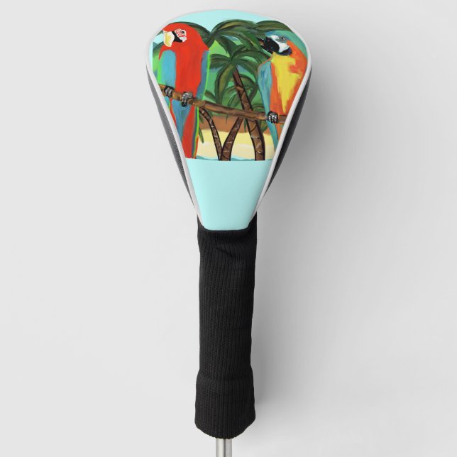 PARROTS GOLF HEAD COVER (Front)