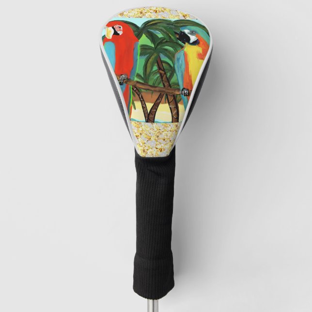PARROTS GOLF HEAD COVER (Front)