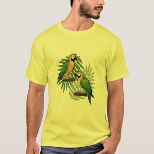 Parrots in Paradise Bird Lover T_Shirt