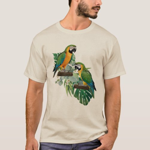 Parrots in Paradise Parrot Lover T_Shirt