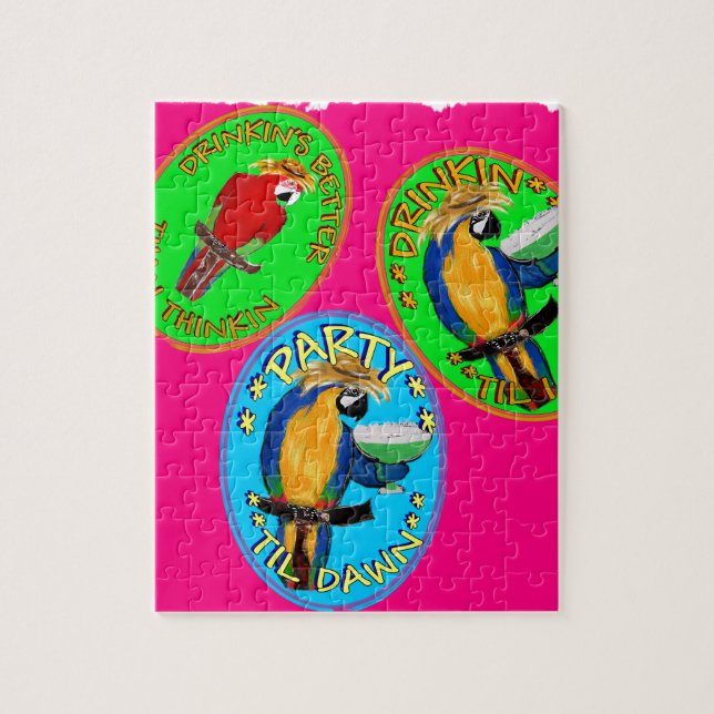 PARROTS JIGSAW PUZZLE (Vertical)