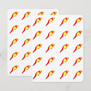 Parrots Note Cards