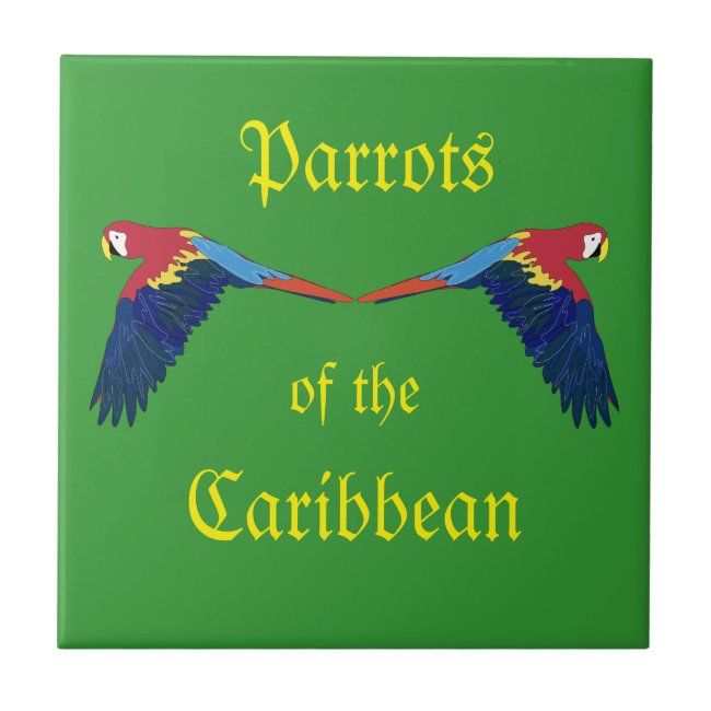 Parrots of the Caribbean Green