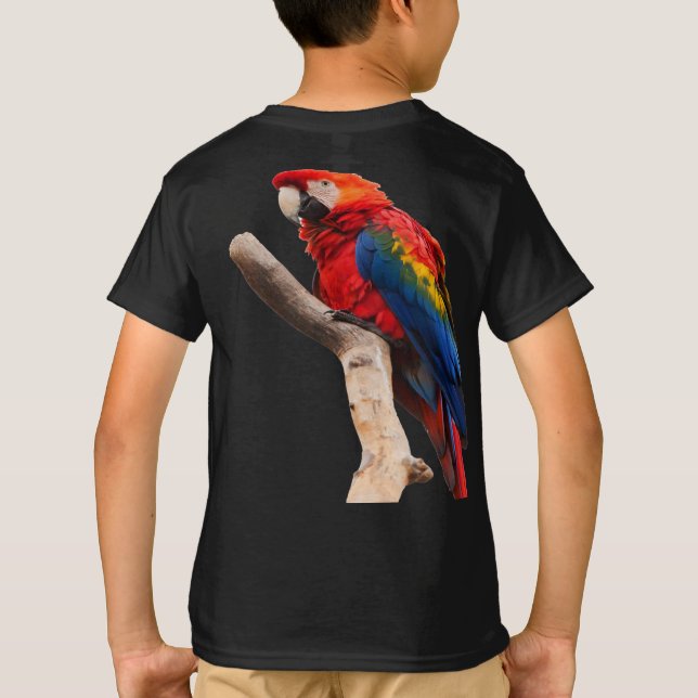 parrots on the tree T-Shirt (Back)