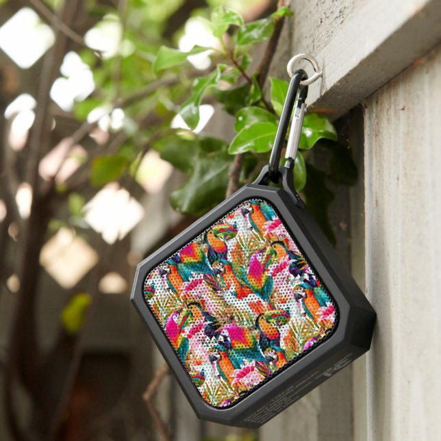 Parrots & Palm Leaves Bluetooth Speaker (Inisitu)