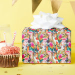 Parrots &amp; Palm Leaves Wrapping Paper