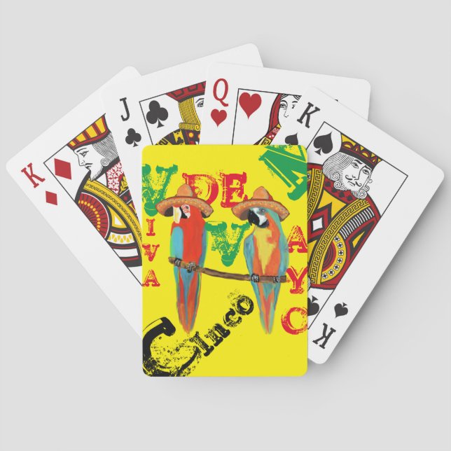 PARROTS POKER CARDS (Back)