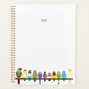 Parrots Spiral Year Planner