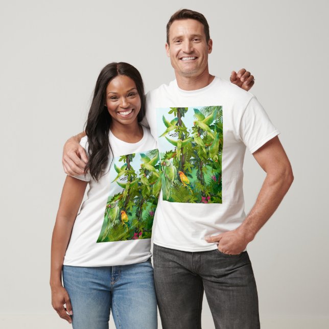 parrots,  T-Shirt (Unisex)
