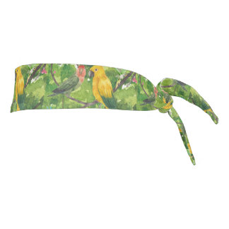 PARROTS TIE HEADBAND