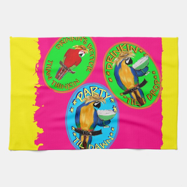 PARROTS TOWEL (Horizontal)