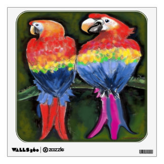 Parrots Wall Decal