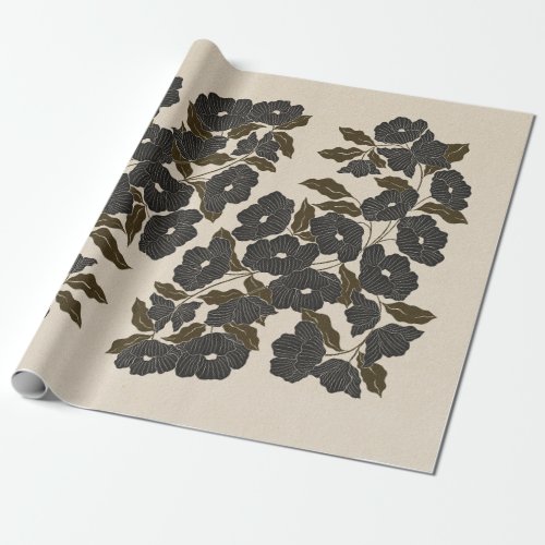 Parrott Paints Growth Wrapping Paper