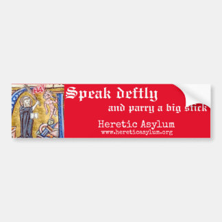 Parry a Big Stick Bumper Sticker