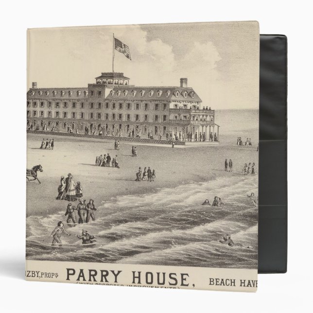 Parry House, Beach Haven, NJ Binder (Front/Inside)