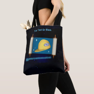 Parshat Bereshit - Yesh M'ayn Construction Tote Bag