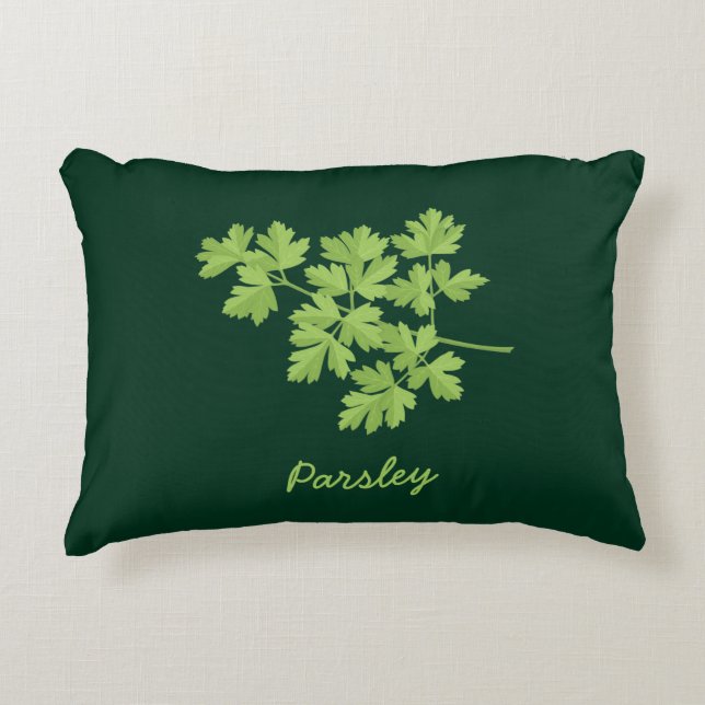 Parsley Accent Pillow (Front)