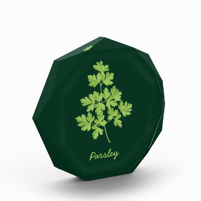 Parsley Acrylic Award (Left)