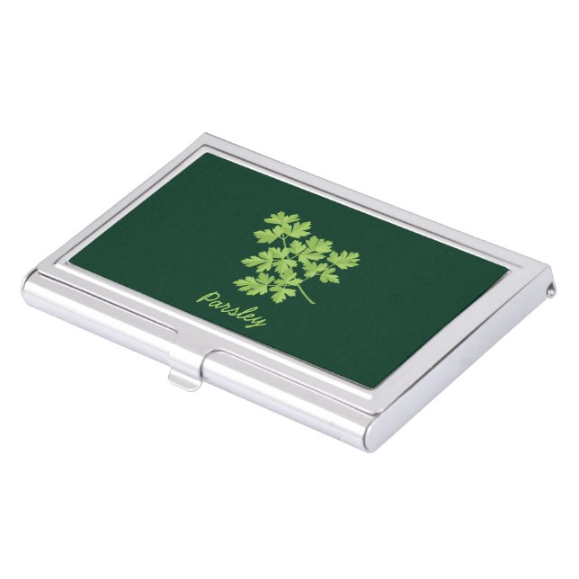 Parsley Business Card Case (Front)