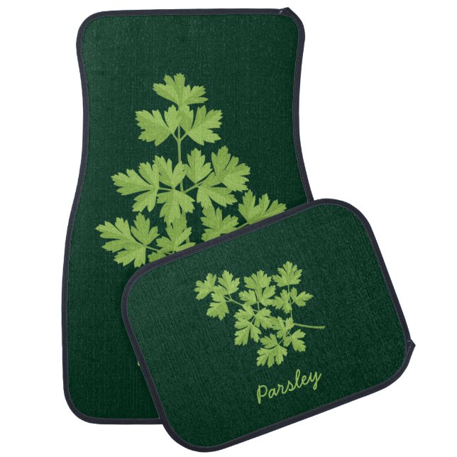 Parsley Car Floor Mat (Set)