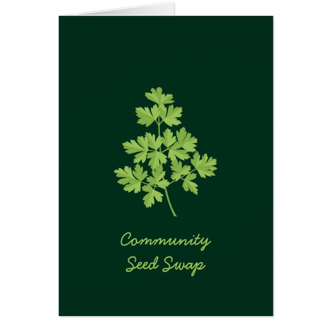 Parsley Cards (Front)