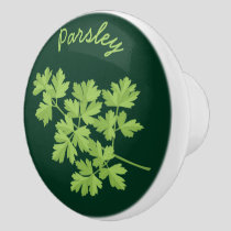 Parsley Ceramic Knob