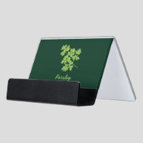 Parsley Desk Business Card Holder