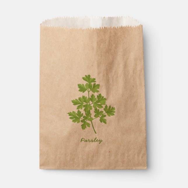 Parsley Favor Bag (Front)