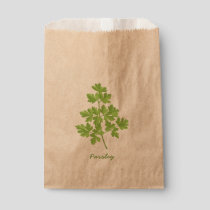 Parsley Favor Bag